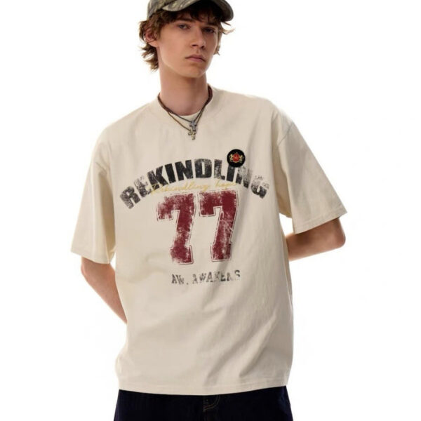 mens's Casual Printed T-Shirt