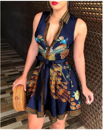 5575277854011.jpg Belted dress sexy casual dress - Image 6